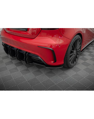 Splitters posteriori laterali Street Pro Mercedes-Benz A 45 AMG W176 Facelift (Cod. M-MEA176FAEROCNC
