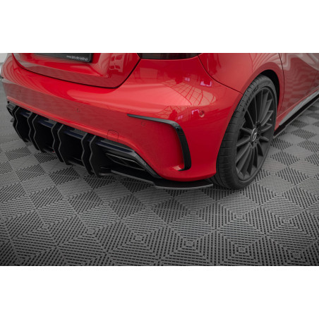 Splitters posteriori laterali Street Pro Mercedes-Benz A 45 AMG W176 Facelift (Cod. M-MEA176FAEROCNC
