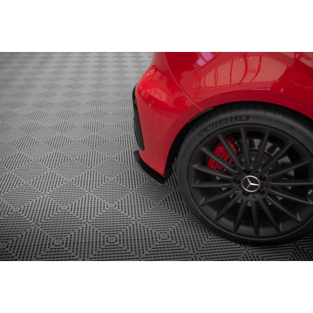 Splitters posteriori laterali Street Pro Mercedes-Benz A 45 AMG W176 Facelift (Cod. M-MEA176FAEROCNC
