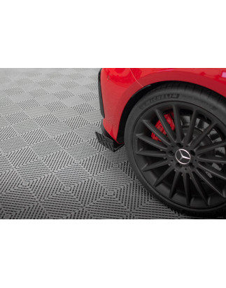 Splitters posteriori laterali Street Pro + Flaps Mercedes-Benz A 45 AMG W176 Facelift (Cod. M-MEA176