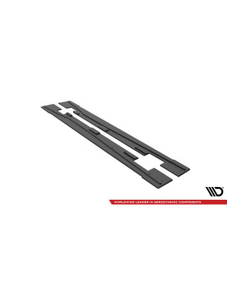 Diffusori minigonne street pro Mercedes-Benz A 45 AMG W176 Facelift (Cod. M-MEA176FAEROCNC-SD1B)