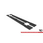 Diffusori minigonne street pro Mercedes-Benz A 45 AMG W176 Facelift (Cod. M-MEA176FAEROCNC-SD1B)