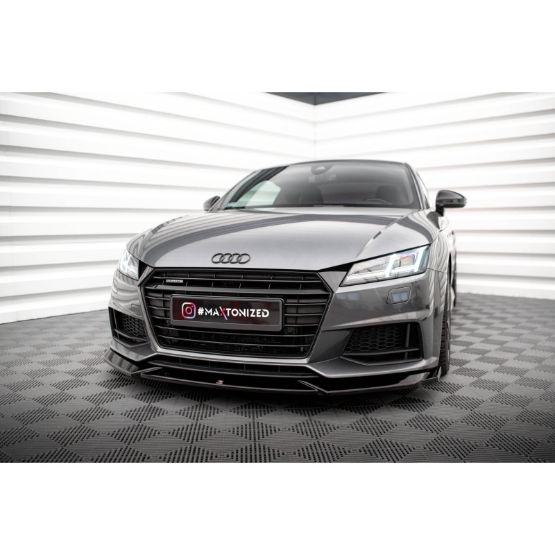 SPLITTER ANTERIORE V.1 Audi TT S / S-Line 8S (Cod. M-AU-TT-3-SLINE-FD1G)