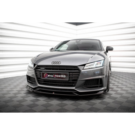 SPLITTER ANTERIORE V.1 Audi TT S / S-Line 8S (Cod. M-AU-TT-3-SLINE-FD1G)