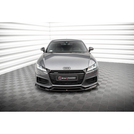 SPLITTER ANTERIORE V.1 Audi TT S / S-Line 8S (Cod. M-AU-TT-3-SLINE-FD1G)