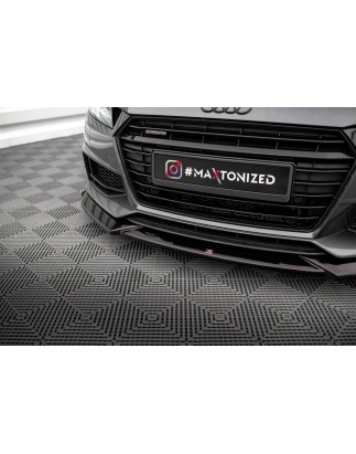 SPLITTER ANTERIORE V.1 Audi TT S / S-Line 8S (Cod. M-AU-TT-3-SLINE-FD1G)