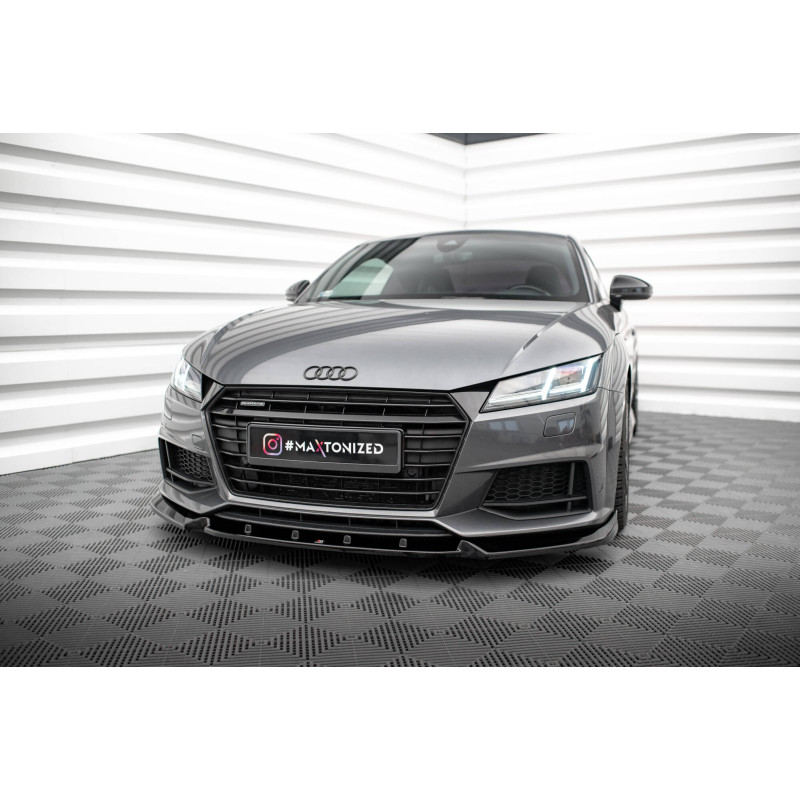 SPLITTER ANTERIORE V.2 Audi TT S / S-Line 8S (Cod. M-AU-TT-3-SLINE-FD2G)
