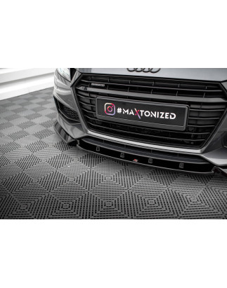 SPLITTER ANTERIORE V.2 Audi TT S / S-Line 8S (Cod. M-AU-TT-3-SLINE-FD2G)