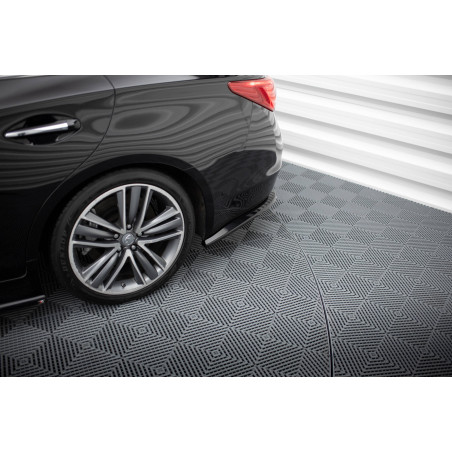 Splitters posteriori laterali V.2 Infiniti Q50 S Mk1 (Cod. M-IN-Q50S-1-RSD2G)