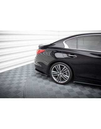 Splitters posteriori laterali V.2 Infiniti Q50 S Mk1 (Cod. M-IN-Q50S-1-RSD2G)
