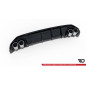 Sottoparaurti posteriore + scarico Ends Imitation Audi A3 S-Line Sportback 8Y (Cod. M-AU-A3-8Y-SLINE