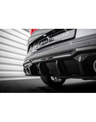 Sottoparaurti posteriore V.3 + scarico Ends Imitation Cupra Formentor Mk1 (Cod. M-CU-FO-1-RS3G+RS3RG