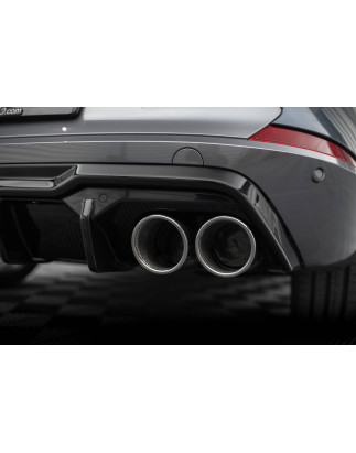 Sottoparaurti posteriore V.3 + scarico Ends Imitation Cupra Formentor Mk1 (Cod. M-CU-FO-1-RS3G+RS3RG
