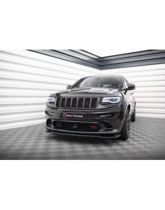 SPLITTER ANTERIORE Jeep Grand Cherokee SRT WK2 Facelift (Cod. M-JE-GC-4F-SRT8-FD1G)