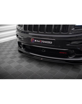 SPLITTER ANTERIORE Jeep Grand Cherokee SRT WK2 Facelift (Cod. M-JE-GC-4F-SRT8-FD1G)