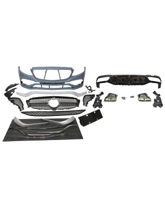 Kit Estetico Mercedes W213 4 porte / Estate 2016-2019 look AMG E63 (Cod. E-TCM01160117)