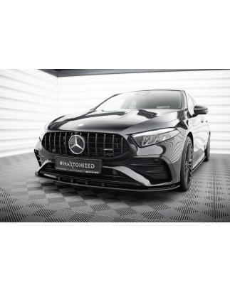 SPLITTER ANTERIORE street pro Mercedes-AMG A35 W177 Facelift (Cod. M-MEA177F35CNC-FD1B)