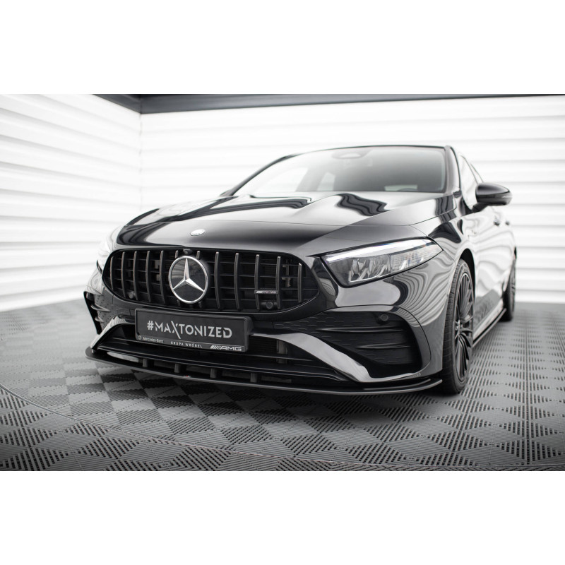 SPLITTER ANTERIORE street pro Mercedes-AMG A35 W177 Facelift (Cod. M-MEA177F35CNC-FD1B)