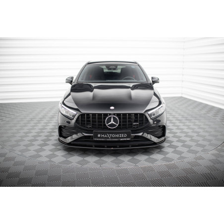 SPLITTER ANTERIORE street pro Mercedes-AMG A35 W177 Facelift (Cod. M-MEA177F35CNC-FD1B)