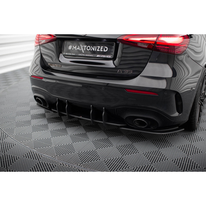 DIFFUSORE POSTERIORE street pro Mercedes-AMG A35  W177 (Cod. M-MEA177F35CNC-RS1B)