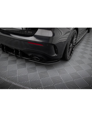 Splitters posteriori laterali Street Pro Mercedes-AMG A35  W177 (Cod. M-MEA177F35CNC-RSD1B)