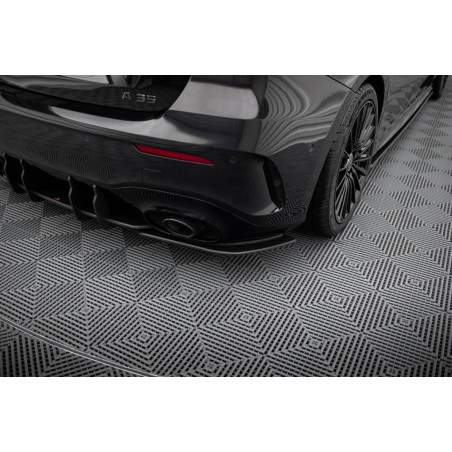 Splitters posteriori laterali Street Pro Mercedes-AMG A35  W177 (Cod. M-MEA177F35CNC-RSD1B)