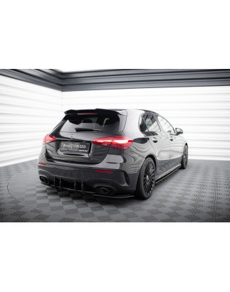 Splitters posteriori laterali Street Pro Mercedes-AMG A35  W177 (Cod. M-MEA177F35CNC-RSD1B)
