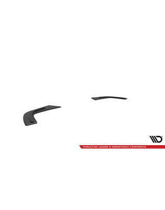 Splitters posteriori laterali Street Pro Mercedes-AMG A35  W177 (Cod. M-MEA177F35CNC-RSD1B)