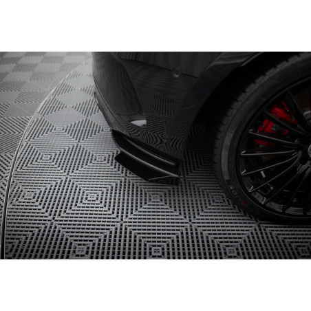 Splitters posteriori laterali Street Pro + Flaps Mercedes-AMG A35  W177 (Cod. M-MEA177F35CNC-RSD1B+R