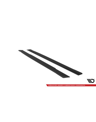 Diffusori minigonne street pro Mercedes-AMG A35 W177 Facelift (Cod. M-MEA177F35CNC-SD1B)