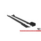 Diffusori minigonne street pro + Flaps Mercedes-AMG A35 W177 Facelift (Cod. M-MEA177F35CNC-SD1B+SF1G