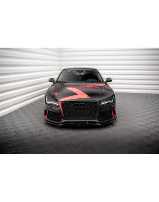 SPLITTER ANTERIORE Audi A7 RS7 Look C7 (Cod. M-AU-A7-C7-RS7LOOK-FD1G)