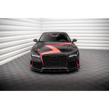 SPLITTER ANTERIORE Audi A7 RS7 Look C7 (Cod. M-AU-A7-C7-RS7LOOK-FD1G)