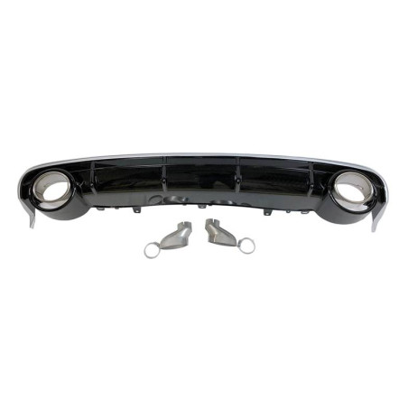 Diffusore Posteriore Audi A6 / A6 Avant Look RS6 2015- 2018 C7 ABS (Cod. E-TCA0205)
