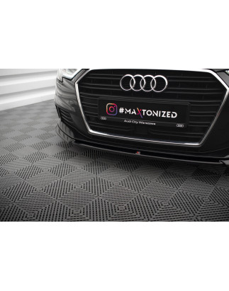 SPLITTER ANTERIORE V.2 Audi A3 Sportback 8V Facelift (Cod. M-AU-A3-3F-SB-FD2G)