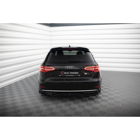 Splitters posteriori laterali Audi A3 Sportback 8V Facelift (Cod. M-AU-A3-3F-SB-RSD1G)