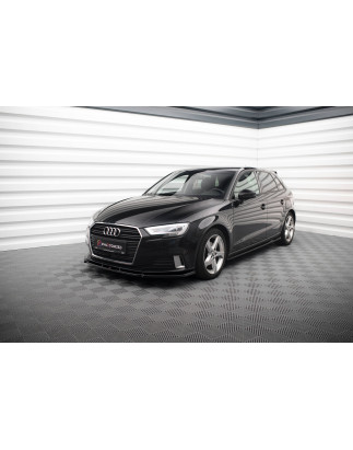 Diffusori minigonne Audi A3 Sportback 8V Facelift (Cod. M-AU-A3-3F-SB-SD1G)