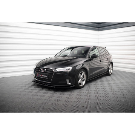 Diffusori minigonne Audi A3 Sportback 8V Facelift (Cod. M-AU-A3-3F-SB-SD1G)