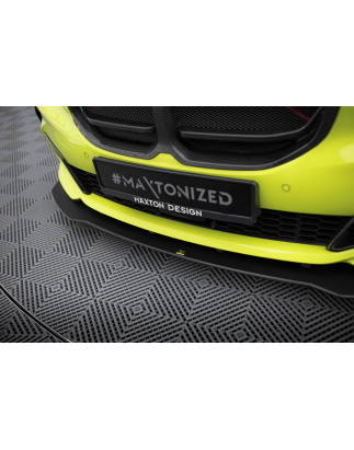 SPLITTER ANTERIORE street pro BMW 1 M-Pack / M135i / 128ti F40 (Cod. M-BM140MPACKCNC-FD1B)