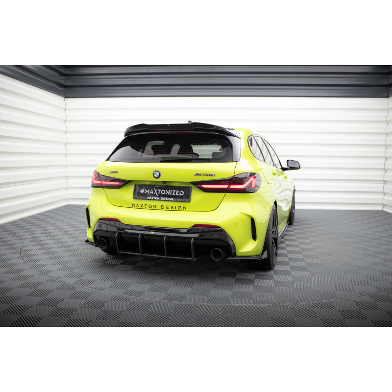 DIFFUSORE POSTERIORE street pro V.1 BMW 1 M-Pack / M135i / 128ti F40 (Cod. M-BM140MPACKCNC-RS1B)