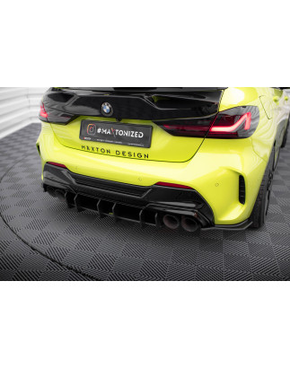 DIFFUSORE POSTERIORE street pro V.4 BMW 1 M-Pack / M135i / 128ti F40 (Cod. M-BM140MPACKCNC-RS4B)
