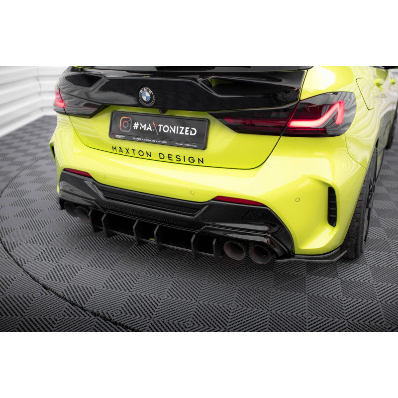 DIFFUSORE POSTERIORE street pro V.4 BMW 1 M-Pack / M135i / 128ti F40 (Cod. M-BM140MPACKCNC-RS4B)