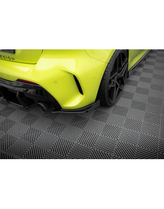 Splitters posteriori laterali Street Pro V.1 + Flaps V.1 BMW 1 F40 M-Pack / M135i (Cod. M-BM140MPACK