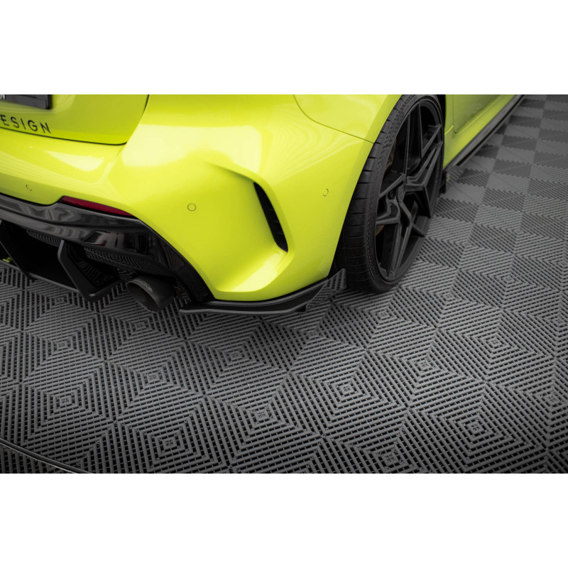 Splitters posteriori laterali Street Pro V.1 + Flaps V.1 BMW 1 F40 M-Pack / M135i (Cod. M-BM140MPACK