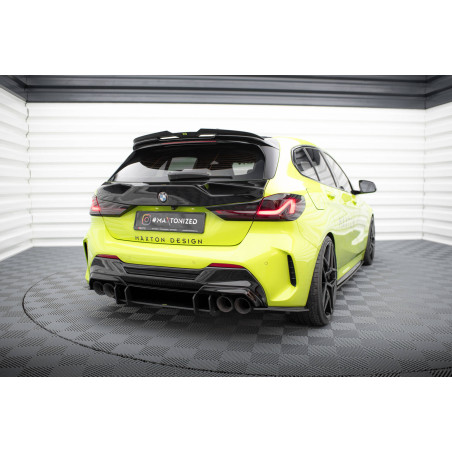 Splitters posteriori laterali Street Pro V.2 BMW 1 F40 M-Pack / M135i (Cod. M-BM140MPACKCNC-RSD2B)