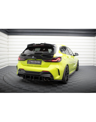 Splitters posteriori laterali Street Pro V.2 BMW 1 F40 M-Pack / M135i (Cod. M-BM140MPACKCNC-RSD2B)