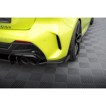 Splitters posteriori laterali Street Pro V.2 + Flaps V.2 BMW 1 F40 M-Pack / M135i (Cod. M-BM140MPACK