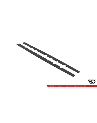 Diffusori minigonne street pro BMW 1 M-Pack / M135i / 128ti F40 (Cod. M-BM140MPACKCNC-SD1B)
