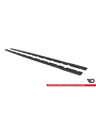 Diffusori minigonne street pro BMW 1 M-Pack / M135i / 128ti F40 (Cod. M-BM140MPACKCNC-SD1B)