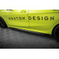 Diffusori minigonne street pro + Flaps BMW 1 M-Pack / M135i / 128ti F40 (Cod. M-BM140MPACKCNC-SD1B+S